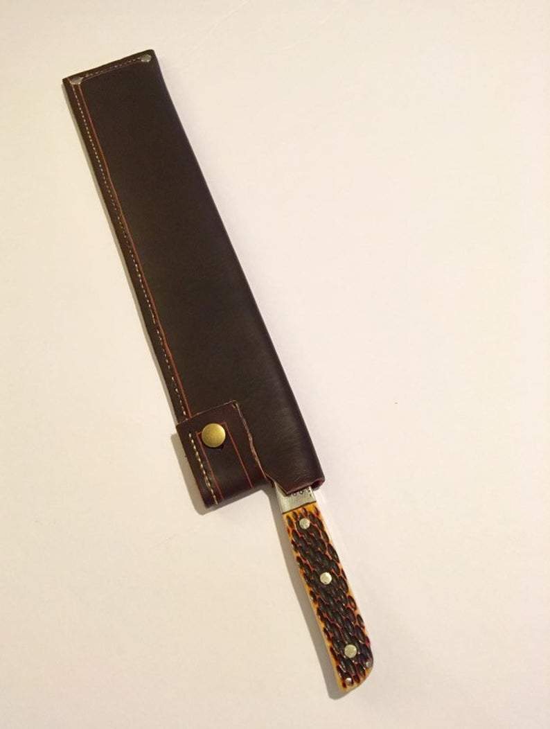 large chalef kosher halal knife by Laevi Susman