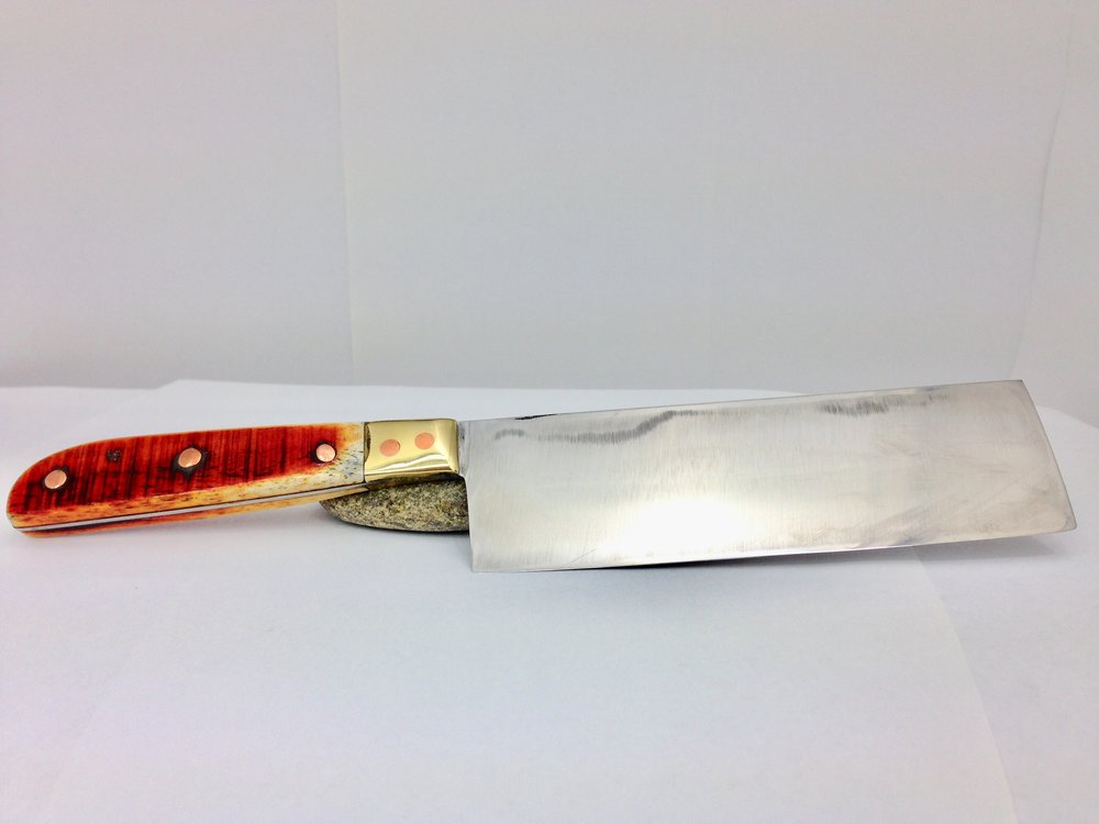custom chalef kosher knife by Laevi Susman Jewish Knives