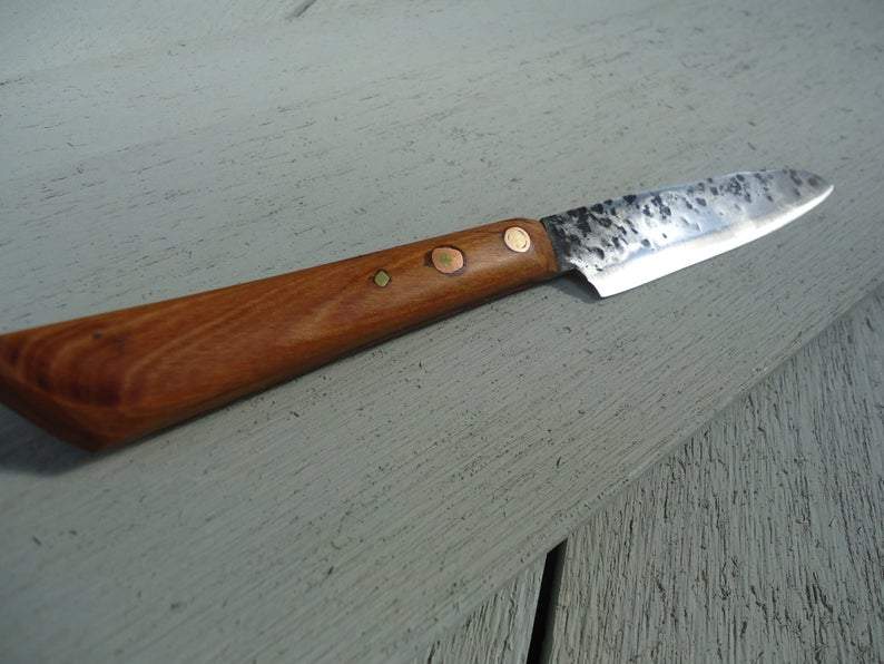 hand-forged kitchen knife by Metals Artisan