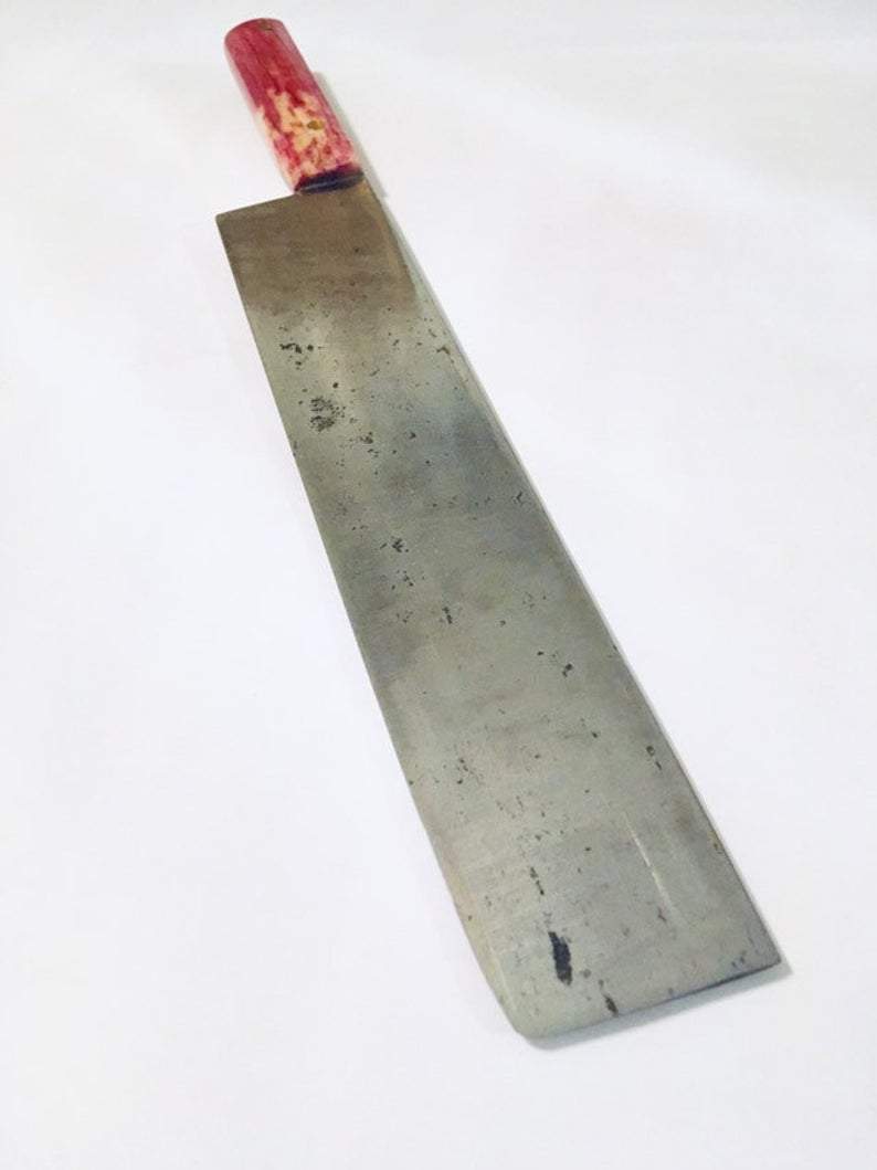 hand-forged Nakiri by Metals Artisan